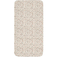 Drap-housse lit bébé 60x120cm - fleurs vintage