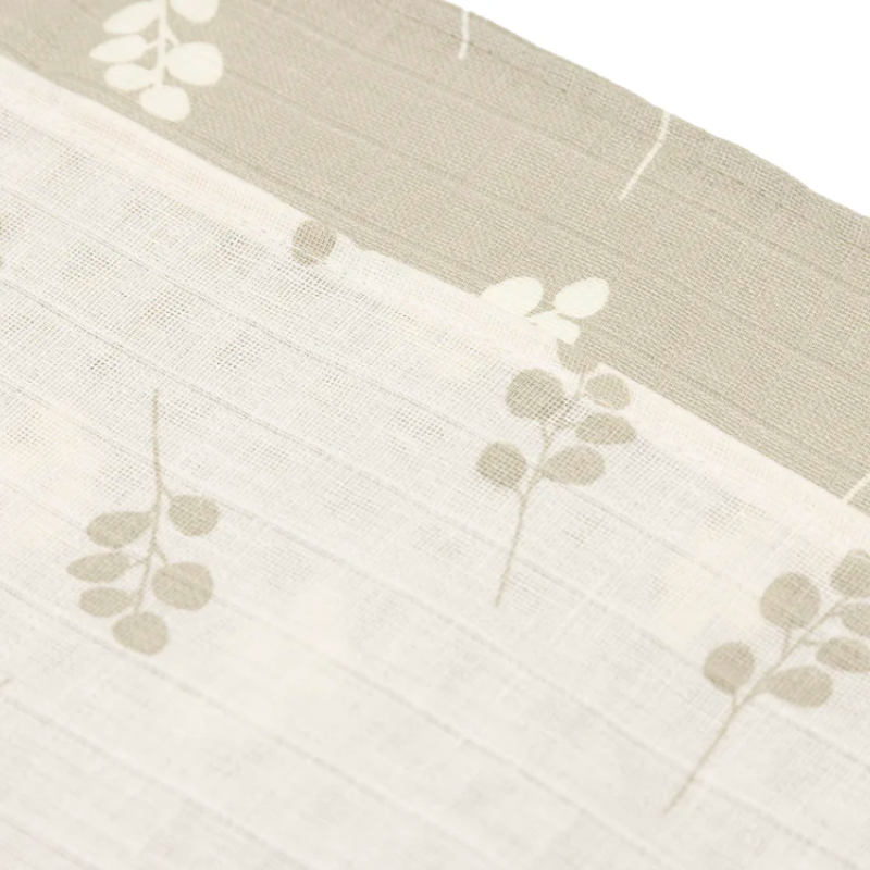 Lot de 3 langes - Olive