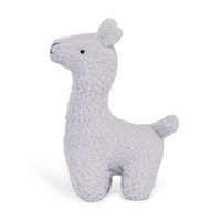 Lama soft toy - white 