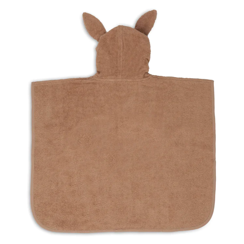 Caramel bath poncho