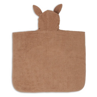 Caramel bath poncho