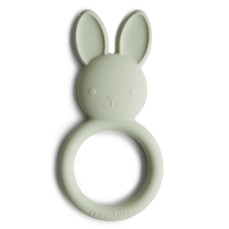 Teething ring - Green rabbit