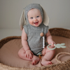 Teething ring - Green rabbit
