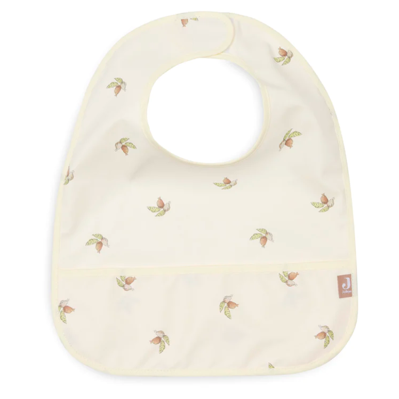 Waterproof bib - rosehip - set of 2