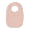 Terry bib - powder pink