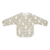 Waterproof sleeved bib - Miffy - olive green