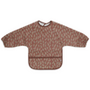 Waterproof sleeved bib - chestnut