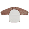Waterproof sleeved bib - chestnut