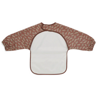 Waterproof sleeved bib - chestnut