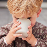 Waterproof sleeved bib - chestnut