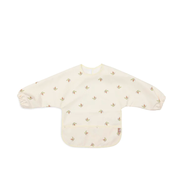 Waterproof sleeved bib - rosehip