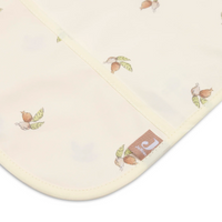 Waterproof sleeved bib - rosehip