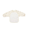 Waterproof sleeved bib - rosehip