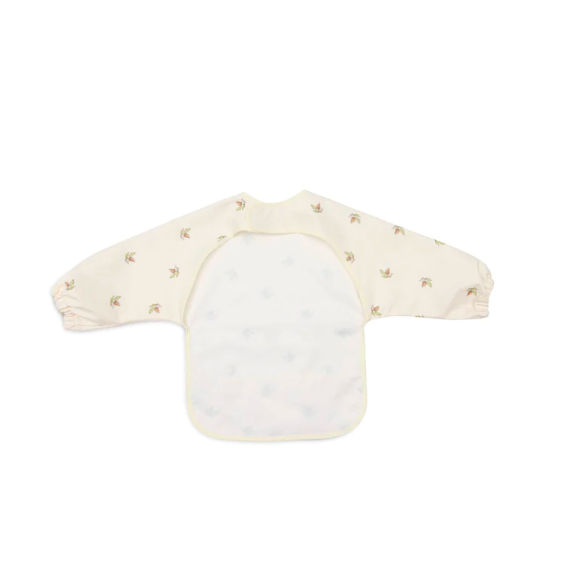 Waterproof sleeved bib - rosehip