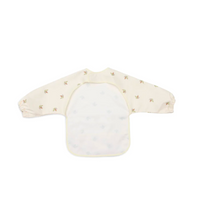 Waterproof sleeved bib - rosehip