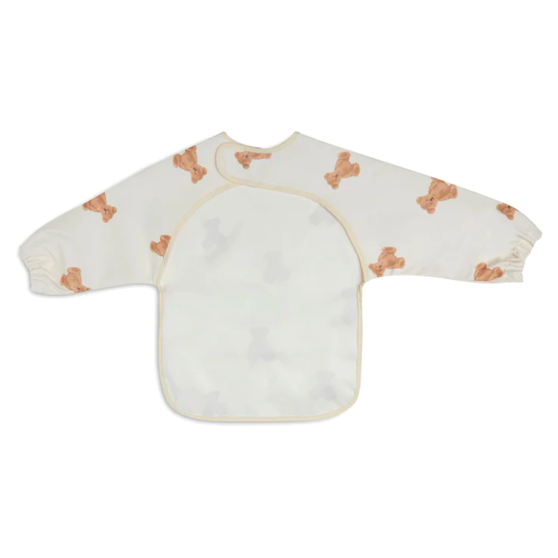 Waterproof sleeved bib - bear