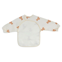 Waterproof sleeved bib - bear