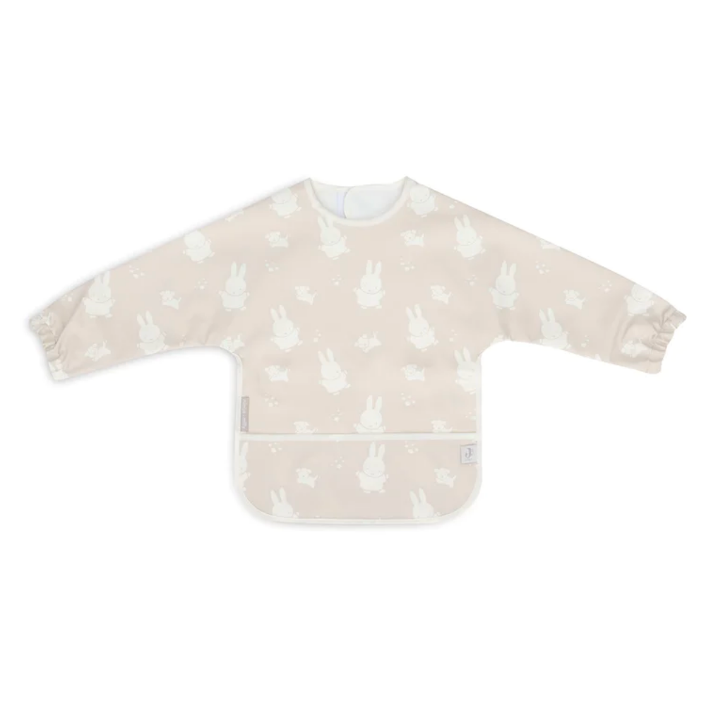 Bavoir à manches imperméable - Miffy - nougat
