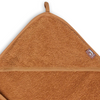 Terry cotton bath cape - caramel