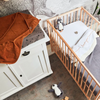 Terry cotton bath cape - caramel