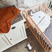 Terry cotton bath cape - caramel