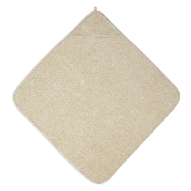 Terry cotton bath cape - nougat