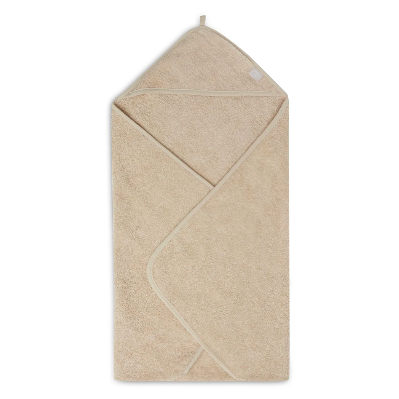Terry cotton bath cape - nougat