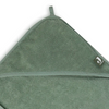 Terry cotton bath cape - ash green