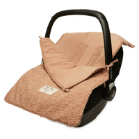 Buckle footmuff - biscuit