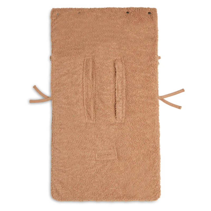 Buckle footmuff - biscuit