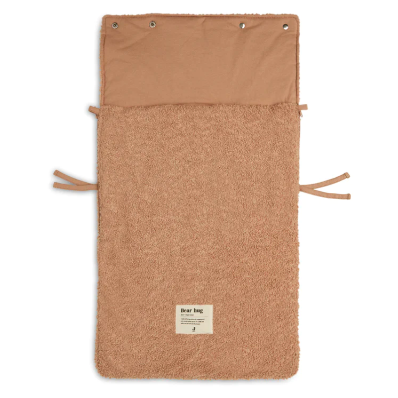 Buckle footmuff - biscuit