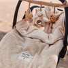 Buckle footmuff - natural