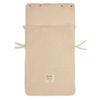 Buckle footmuff - natural