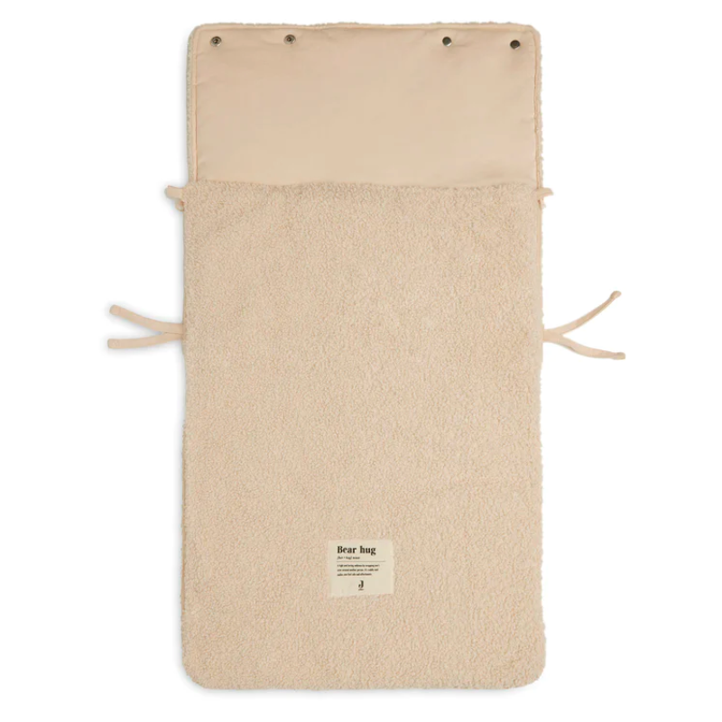 Buckle footmuff - natural
