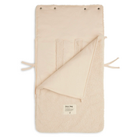 Buckle footmuff - natural