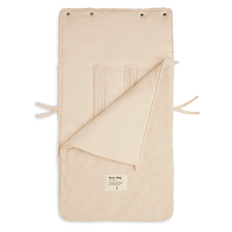 Buckle footmuff - natural