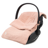 Wild knit footmuff - pink