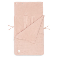 Wild knit footmuff - pink