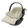 Wild knit footmuff - olive green