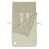 Wild knit footmuff - olive green