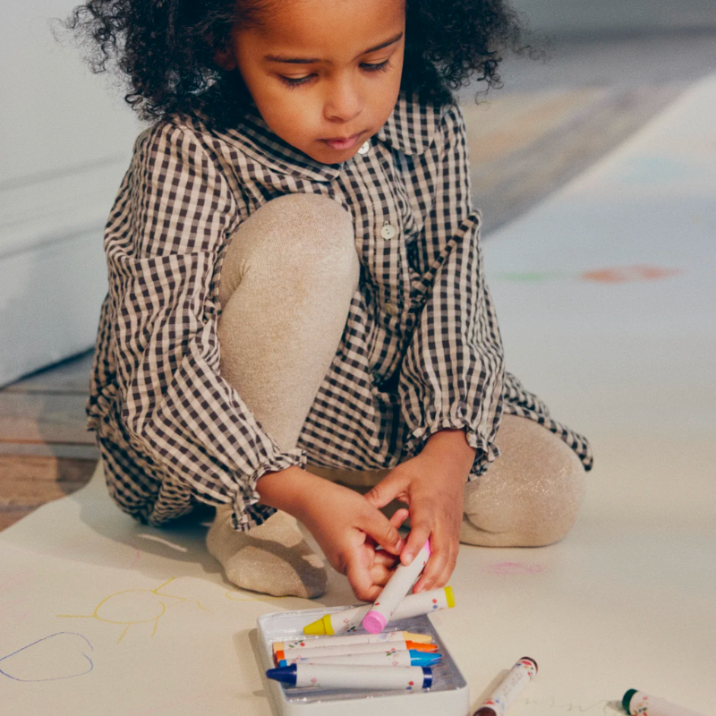 Beeswax crayons - 10 pieces 