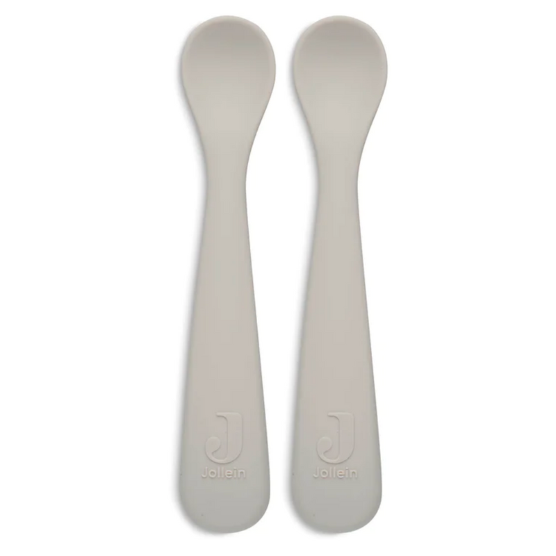 Lot de 2 cuillères souples en silicone - Nougat