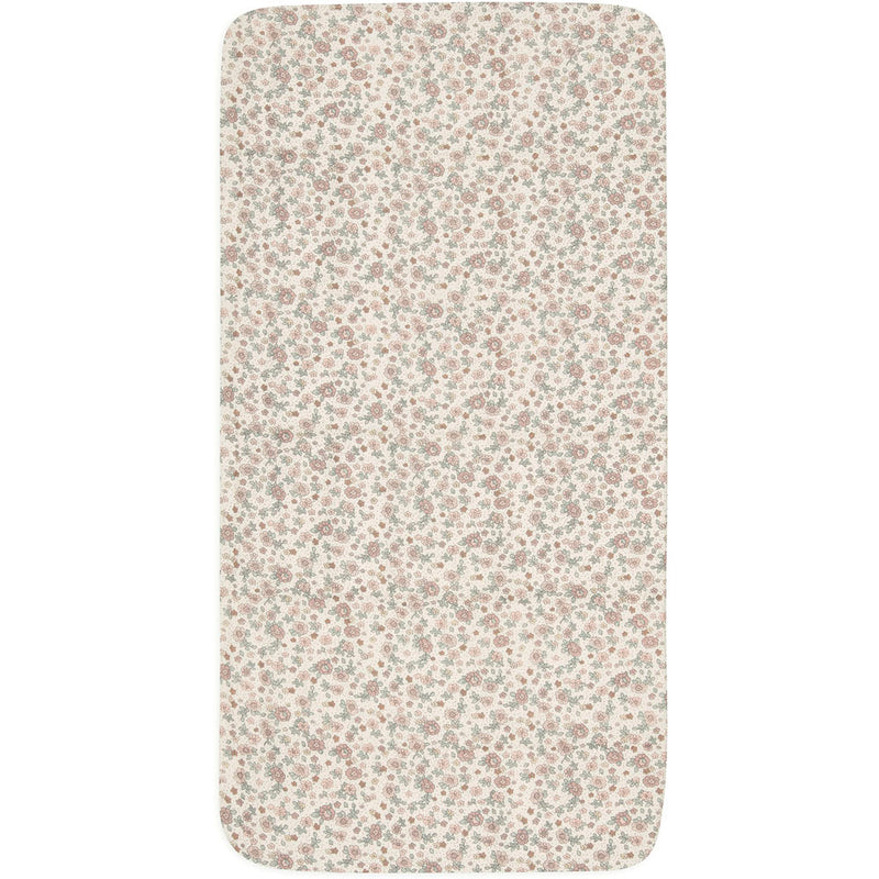 Drap-housse lit bébé 60x120cm - fleurs vintage