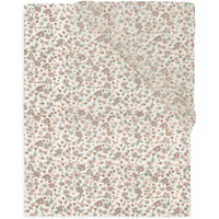 Drap-housse lit bébé 60x120cm - fleurs vintage