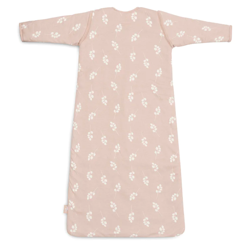 Sleeping bag with removable sleeves - twigs - pink