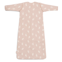 Sleeping bag with removable sleeves - twigs - pink