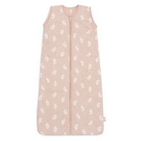 Sleeping bag with removable sleeves - twigs - pink