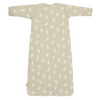 Sleeping bag with removable sleeves - twigs - green