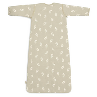 Sleeping bag with removable sleeves - twigs - green