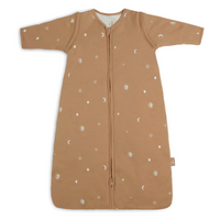 Sleeping bag with removable sleeves - stars - biscuit